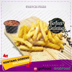 Kentang Goreng Topping Saus Bolognese