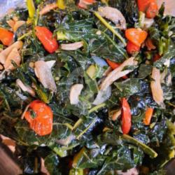 Oseng Daun Pepaya/ Porsi