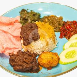 Nasi Rames Rendang