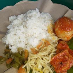 Nasi Campur Telur Bali