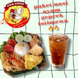 Paket Nasi Ayam Geprek Istimewa