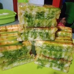 Roti Bakar Nanas - Greentea