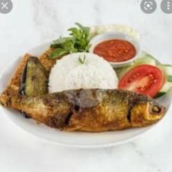 Penyetan Ikan Bandeng   Telur