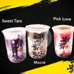 Sweet Taro , Mocca , Pink Love (strawberry )