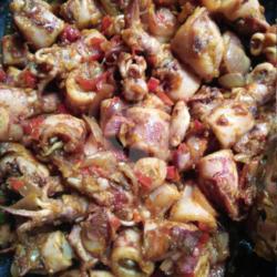 Cumi Asin Medan Sambal Bawang