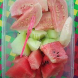 Buah Potong Dadakan Smangka Melon Jambu 500 Ml