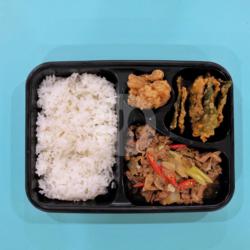 Premium Wagyu Beef Blackpepper Bento