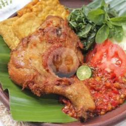 Penyet Ayam Dada   Nasi Putih