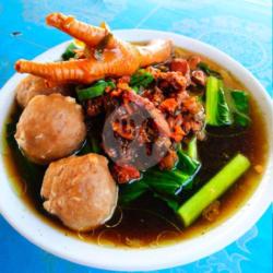 Sawi Ayam Bakso Cakar