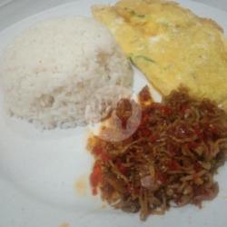 Nasi Bilis Balado Telor Dadar