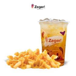 Cheezy French Fries   Blackcurrant Tea Reguler