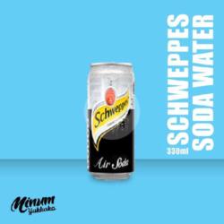 Schweppes Soda Water Kaleng 330ml