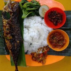 Nasi Ikan Cakalang Bakar