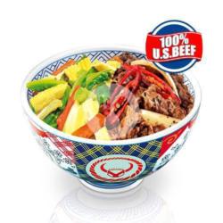 Veggie Blackpepper Beef Bowl (r)