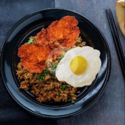 Nasi Goreng Chickchick With Chicken And Egg