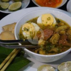 Soto Sulung Madura Daging (atau Campur Usus Babat) Budhe   Telor