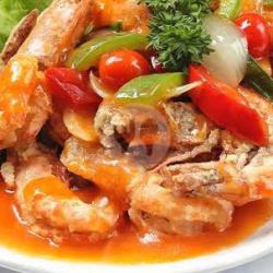 Udang Saos Asam Manis