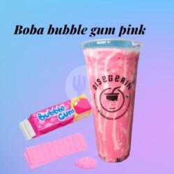 Milk Shake Bubble Gum Pink Topping Boba Cup Jumbo 22 Oz