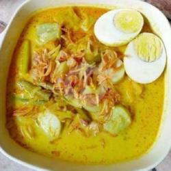 Lontong Sayur Telor Masak Habang