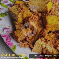 Tahu Tempe Gor Kremes Sambal Blacan