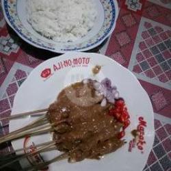 Sate Lemak   Nasi