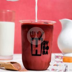 Milk Red Velvet Boba Brown Sugar