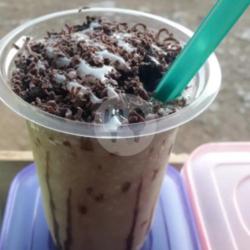 Pop Ice Topping Keji,susu,coklat Cincau Hitam