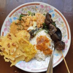 Nasi Pecel Paru