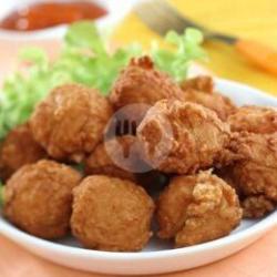 Bola Udang Goreng Isi 3 Saos Sambal Free Es Nutrisari