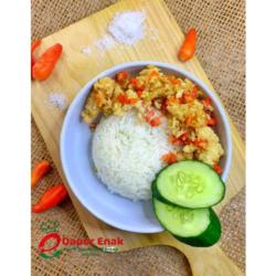 Nasi Ayam Pok-pok Cabai Garam
