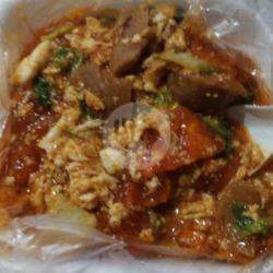 Seblak Kering Bakso Telor Ayam