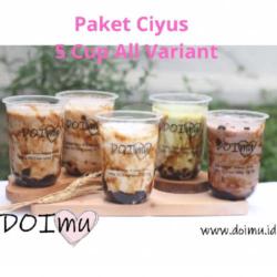 Paket Ciyus 5 Cup All Variant