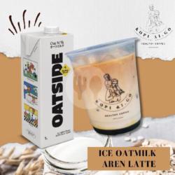 Ice Oatmilk Latte Aren