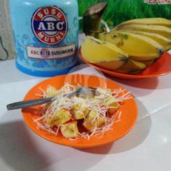 Pisang Owol Strawberry Keju