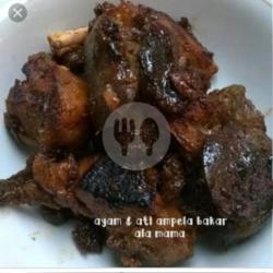 Ampela Ati Bakar Sambal Lalapan