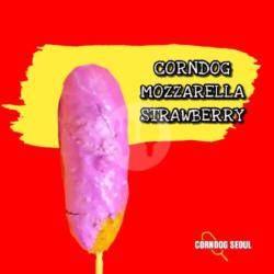 Corndog Mozzarella Strawberry