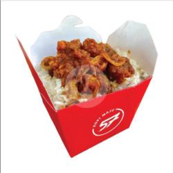 Nasi Ayam Karage Rendang