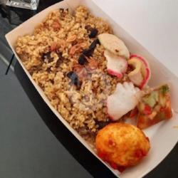 Paket Nasi Kebuli  Telor Balado (biasa)