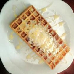 Double Cheese Waffle   Susu Creamy