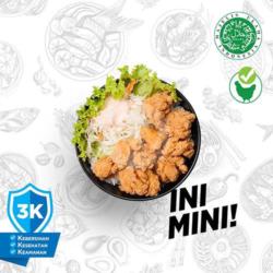 Nasi   Ayam Krispy Polosan (mini)