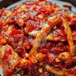 Paket Nasi Ikan Bada Cabe Merah