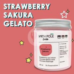 Strawberry Sakura Gelato 250ml