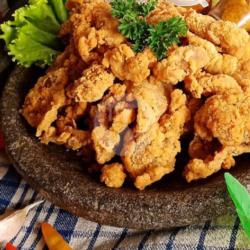 Crispy Chicken Skin Sambal Matah Alacarte