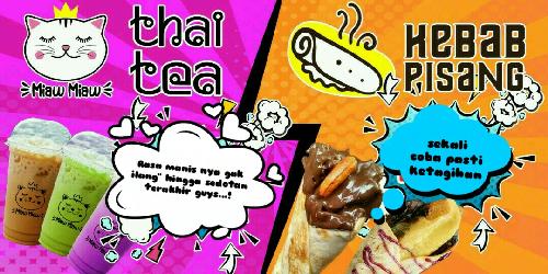 Miaw Miaw Thai Tea & Kebab Pisang, Kemayoran
