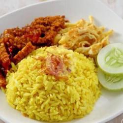 Nasi Kuning   Sate Puyuh