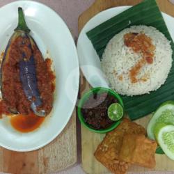 Paket Nasi   Terong Goreng Balado