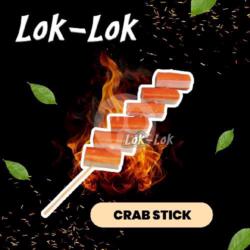 Sate Crab Stick /// Loklok Suki Satay Angkringan Seafood Bakar Panggang Dengan Olesan Dan Saos