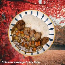 Chicken Karaage Curry Rice