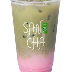 Sakura Matcha Latte (r)