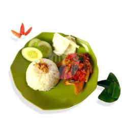 Ayam Geprek Sambal Lamongan   Nasi